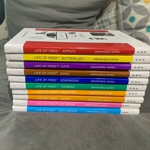 Life of Fred math homeschool books